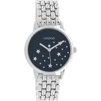 Oozoo Damen Edelstahlarmband Uhr Timepieces silber Analog Quarzuhr UOC11026