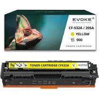 Evoke Toner für HP CF532A-CF532A CF532A Gelb (yellow) | Ersatz für Color LaserJet M180n M181fw M154a M154nw