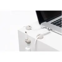 Bluelounge Selbstklebender Kabelhalter 6 Einheiten