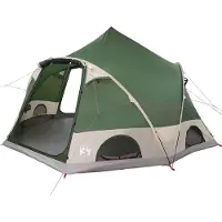 vidaXL Dome Zelt für 4 Personen 4 Personen Grün