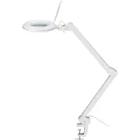 Goobay LED-Klemm-Lupenleuchte, 10 W, weiß