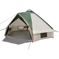 vidaXL Teepee Zelt für 6 Personen 6 Personen Grün und Weiß