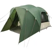 vidaXL Dome Zelt für 6 Personen 6 Personen Grün