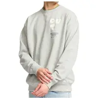 Revolution - Printed Crewneck Out - Pullover Gr L grau