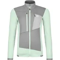 Ortovox - Women's Fleece Grid Jacket - Fleecejacke Gr XS grau/grün