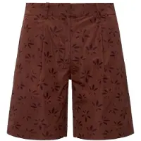 K-way - Women's Larose Emby Jacquard - Shorts Gr L rot/braun