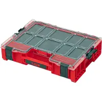Qbrick System PRO 300 MFI RED ULTRA HD Organizer 452 x 358 x 110 mm 9 l stapelbar IP54