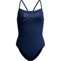 Speedo Endurance+ Logo Thin Strap Badeanzug