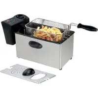 Elta Fritteuse DF-2100.2, 3 L, 2000 W, edelstahl