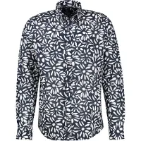 Lerros Langarmhemd mit All-Over Print