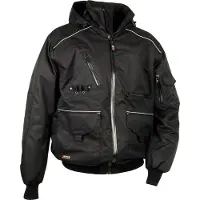 Cofra leichte Arbeitsjacke wind- und regendicht, Motor schwarz 64