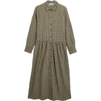 Armedangels VICHY SEERSUCKER MAXI-KLEID | 100% Bio-Baumwolle - mehrfarbig (XS)
