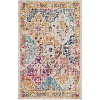Livabliss Teppich "CUZCO", orange, B:200cm H:11,4mm L:200cm, Polyester, Polypropylen (PP), Teppiche, Teppich