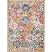 Livabliss Teppich "CUZCO", orange, B:120cm H:11,4mm L:170cm, Polyester, Polypropylen (PP), Teppiche, Teppich