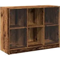 vidaXL Sideboard Altholz-Optik 102x37x75,5 cm Holzwerkstoff