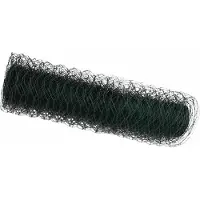 vidaXL Schweißgitterzaun 0,6 x 10 m PVC Grün