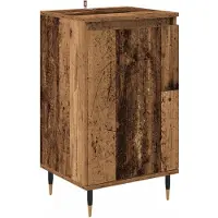 vidaXL Sideboard 2 stk. Altholz 40 x 35 x 70 cm Verbundholz und Eisen