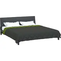 vidaXL Ganzjahresbettdecke Grün und Anthrazit 220 x 240 cm Mikrofaser