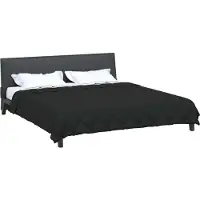 vidaXL Sommerdecke 220 x 260 cm Sommer 200 gsm Schwarz