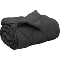 vidaXL Winterbettdecke 140 x 200 cm 450 g/m² Anthrazit