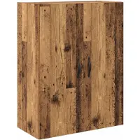 vidaXL Highboard 2 stk. Altholz 69,5 x 34 x 180 cm Holzwerkstoff