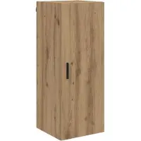vidaXL Highboard Artisan-Eiche 34,5 x 34 x 180 cm Holzwerkstoff