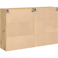vidaXL Wandschränke 2 stk. Artisan-Eiche 69,5 x 34 x 90 cm