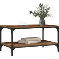 vidaXL Couchtisch Altholz 80 x 50 x 40 cm Holzwerkstoff