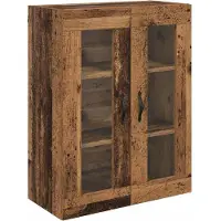 vidaXL Highboard Altholz 69,5 x 34 x 90 cm Holzwerkstoff