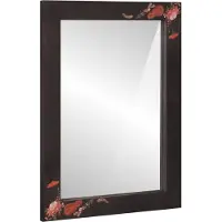 vidaXL Spiegel Mehrfarbig 70 x 50 x 3 cm Glas