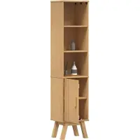 vidaXL Badezimmerschrank Olden Braun 35 x 30 x 159 cm
