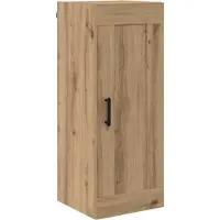 vidaXL Highboard Artisan-Eiche 34,5 x 34 x 180 cm Holzwerkstoff