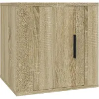 vidaXL 3-tlg. TV-Schrank-Set Sonoma-Eiche Holzwerkstoff