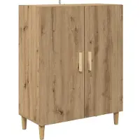 vidaXL Highboard Artisan-Eiche 69,5 x 32,5 x 180 cm Holzwerkstoff