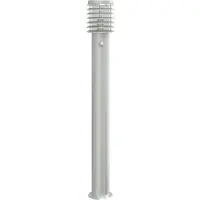 vidaXL Wegeleuchte mit Bewegungsmelder Silbern 110 cm Edelstahl