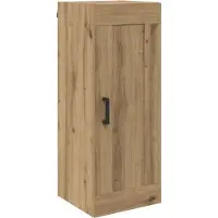 vidaXL Highboard Artisan-Eiche 34,5 x 34 x 180 cm Holzwerkstoff