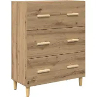 vidaXL Highboard Artisan-Eiche 69,5 x 34 x 180 cm
