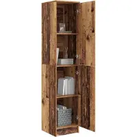vidaXL Highboard Altholz 35 x 39 x 168 cm