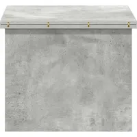 vidaXL Couchtisch Beton Grau 55 x 54,5 x 45 cm Holzwerkstoff