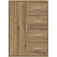 vidaXL Sideboard Artisan-Eiche 60 x 31 x 84 cm Holzwerkstoff