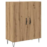 vidaXL Highboard Artisan-Eiche 69,5 x 34 x 90 cm Holzwerkstoff