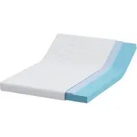 vidaXL Matratze Mittel 140 x 200 cm Weiß