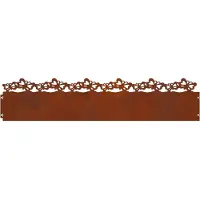 vidaXL Rasenkanten 20 stk. 103 x 0,05 x 22 cm Wetterfeststahl