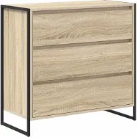 vidaXL Sideboard Sonoma 79 x 36 x 75.5 cm Holzwerkstoff