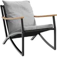 vidaXL 3-tlg. Balkonmöbel-Set mit Kissen Schwarz Stahl