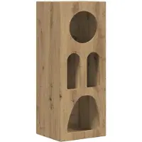 vidaXL Sideboard ELST Artisan-Eiche 40 x 35 x 100,5 cm Holzwerkstoff