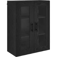 vidaXL Highboard 2 stk. Schwarz Eichen-Optik 69,5 x 34 x 180 cm