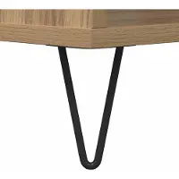 vidaXL Couchtisch Artisan-Eiche 60 x 50 x 40 cm Holzwerkstoff