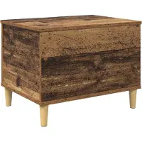 vidaXL Nachttisch Altholz 60 x 44,5 x 45 cm Holzwerkstoff