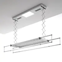 Foxydry Deckenmontierter automatischer Wäscheständer, 160 cm – PRO